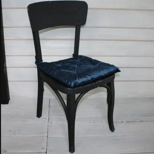 Подушка для стульев Broadway 40х40х6 см Синий (84-010) - фото 3 Подушка для стульев Broadway 40х40х6 см Синий (84-010) - фото 3