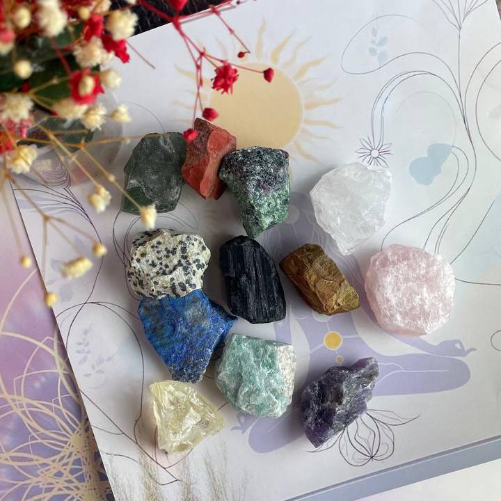 Набор необработанных камней для ритуалов (1469)