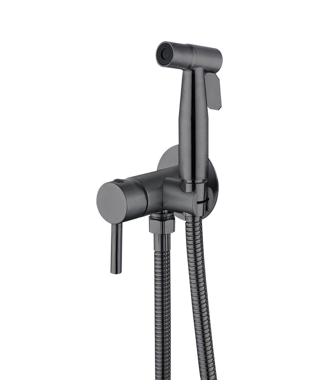 Змішувач для душу MIXXUS SUS-333 з лійкою з нержавіючої сталі SUS304 Graphite (MI6565) Змішувач для душу MIXXUS SUS-333 з лійкою з нержавіючої сталі SUS304 Graphite (MI6565)