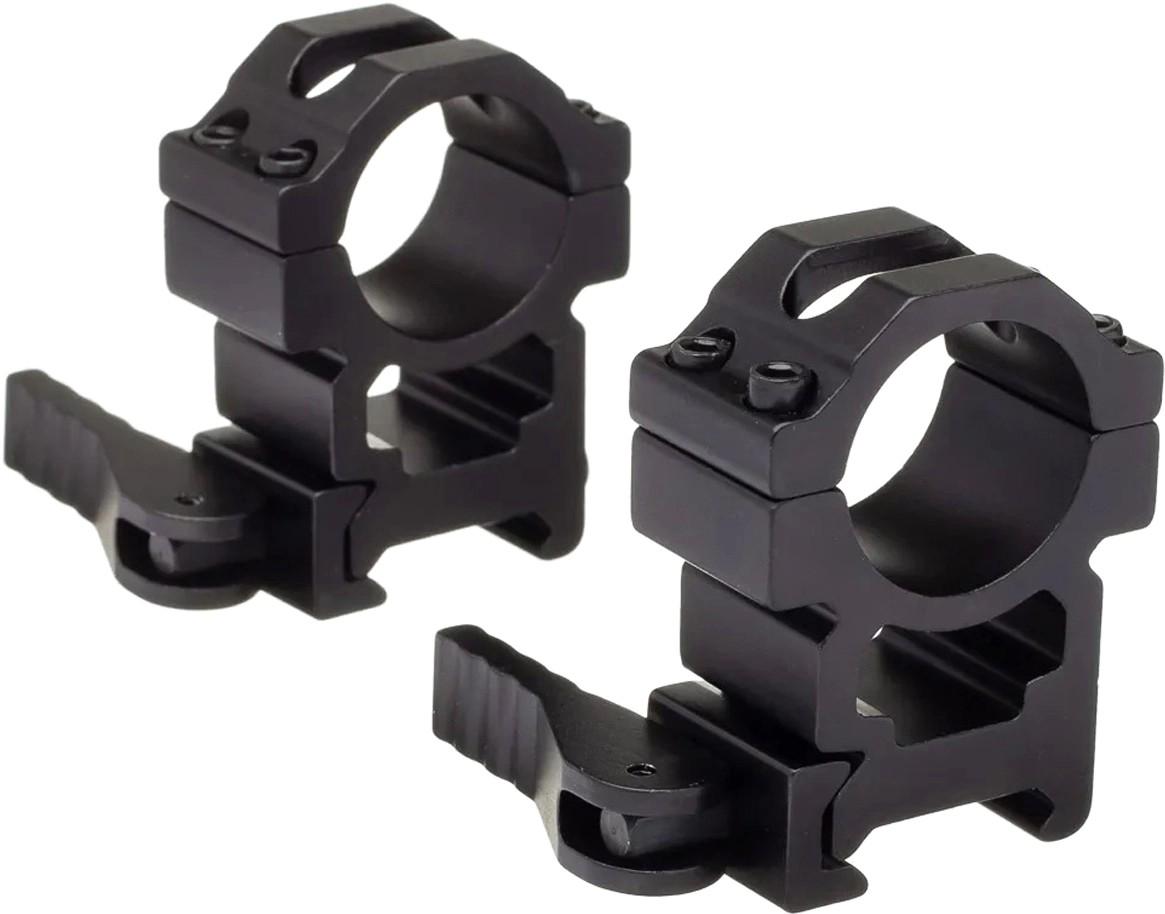 Кольца Vector Optics 25,4 мм быстросъемные высокие на Вивер/Пикатини (5003865)