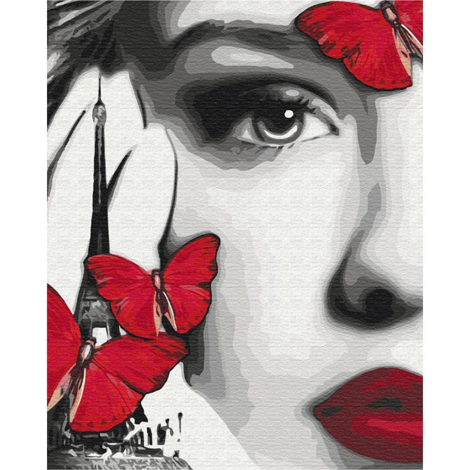 Картина по номерам Brushme Глубокий взгляд 40x50 см (BS32250)