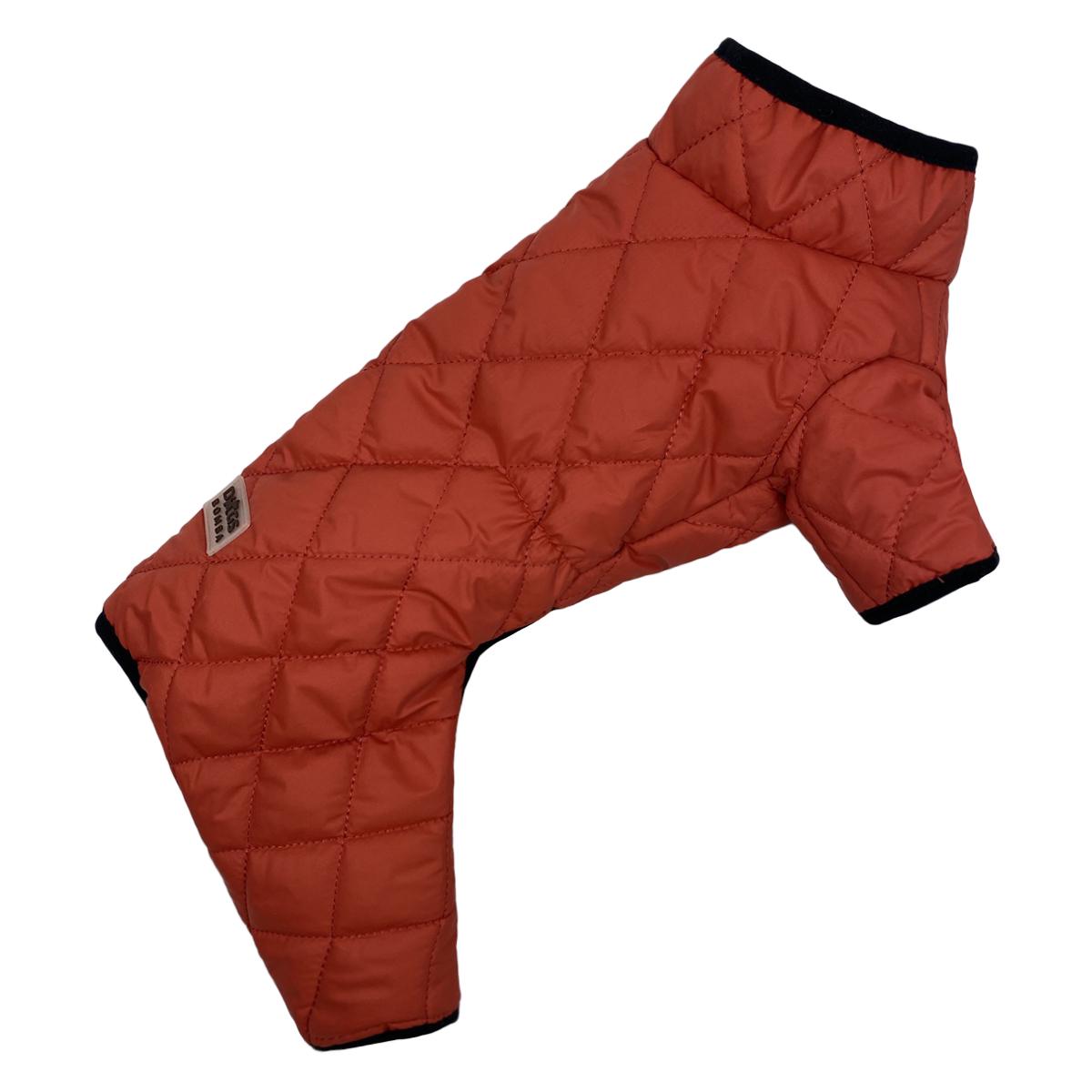 Комбінезон для собак двосторонній AS-8 стьобаний р. 2 Червоний (70579706)