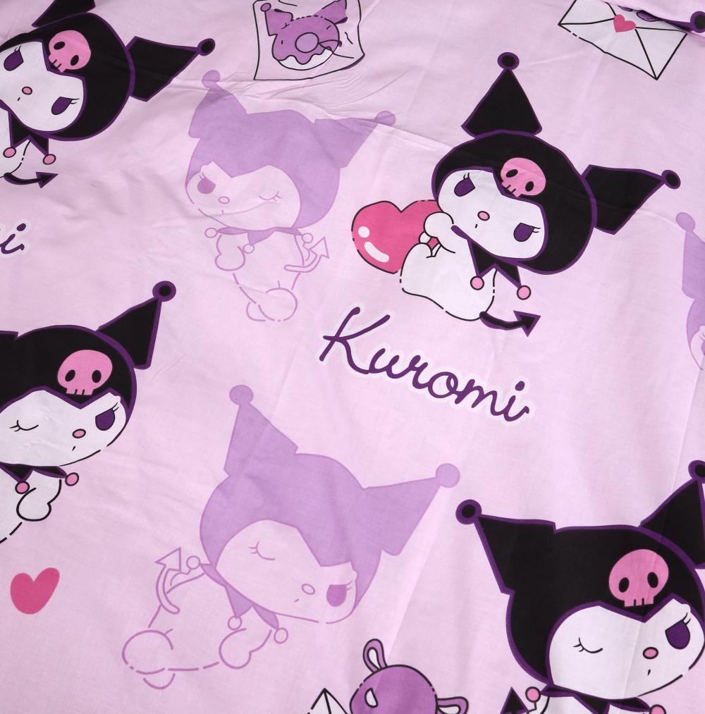 Комплект постільної білизни PaniPava Love Kuromi бязь 155х215 см (10100856) - фото 4