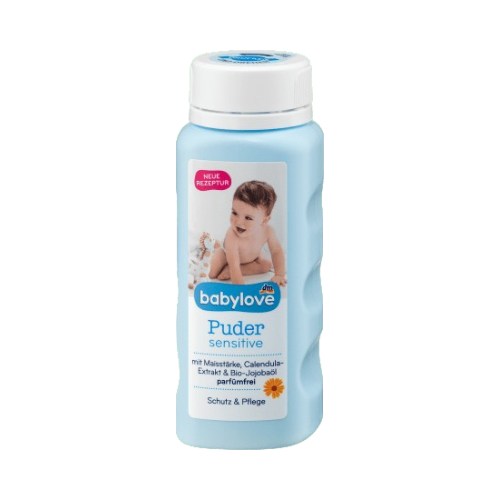 Присипка дитяча з екстрактом календули та олією жожоба Babylove 100 г (4707105)