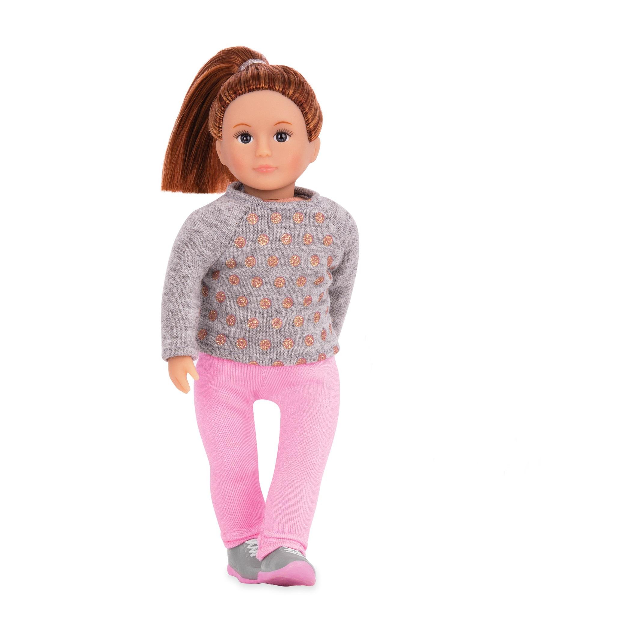 Лялька LORI Розалінда 15 см з собачкою та аксесуарами (LO31113Z)