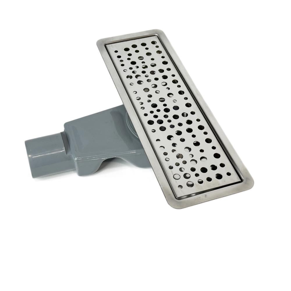 Трап душевой Ring Feha горизонтальный s-образный сифон с двойным затвором 30 см