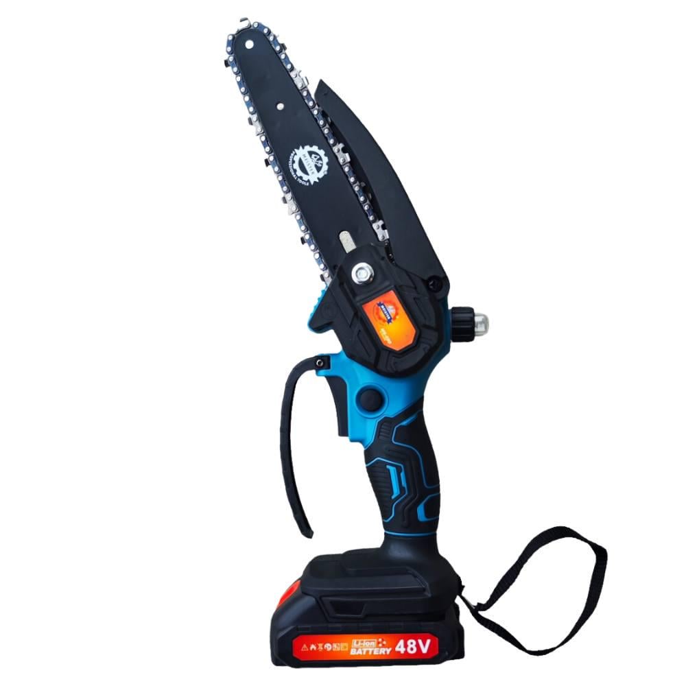 Пила ланцюгова міні акумуляторна Meister MS-030 6" з автоматичним мастилом ланцюга в кейсі (377955) - фото 7