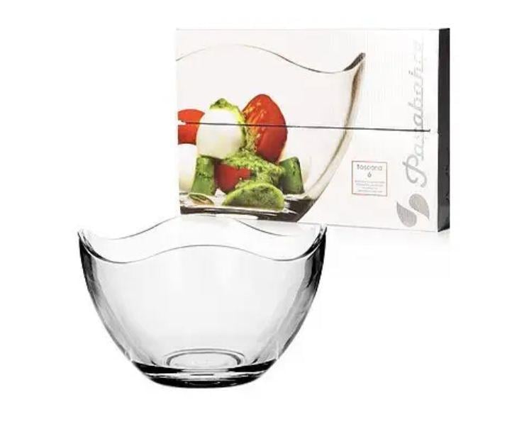 Набор стеклянных салатников Pasabahce Toscana 53893 585 мл 6 шт.