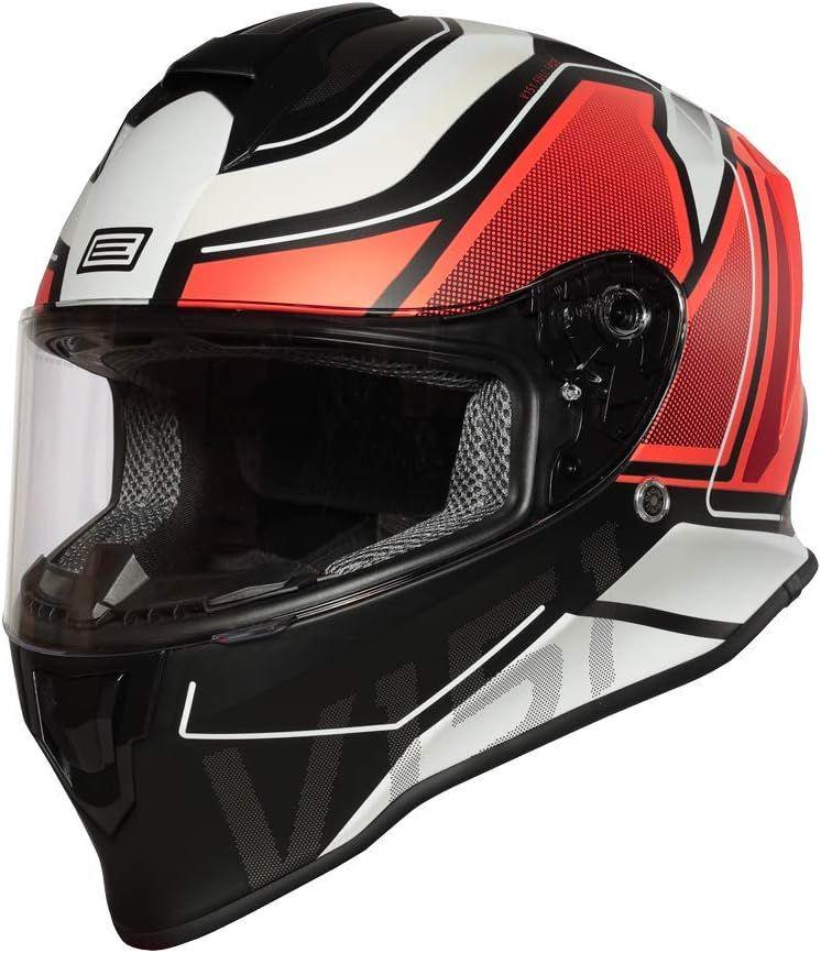 Мотошлем Origine Dinamo Galaxy S Fluo Red/Black Matt (50011)