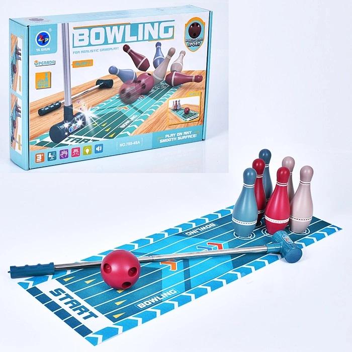 Игровой набор для боулинга Luna Toys 5х20 см (MR1425) - фото 2 Игровой набор для боулинга Luna Toys 5х20 см (MR1425) - фото 2