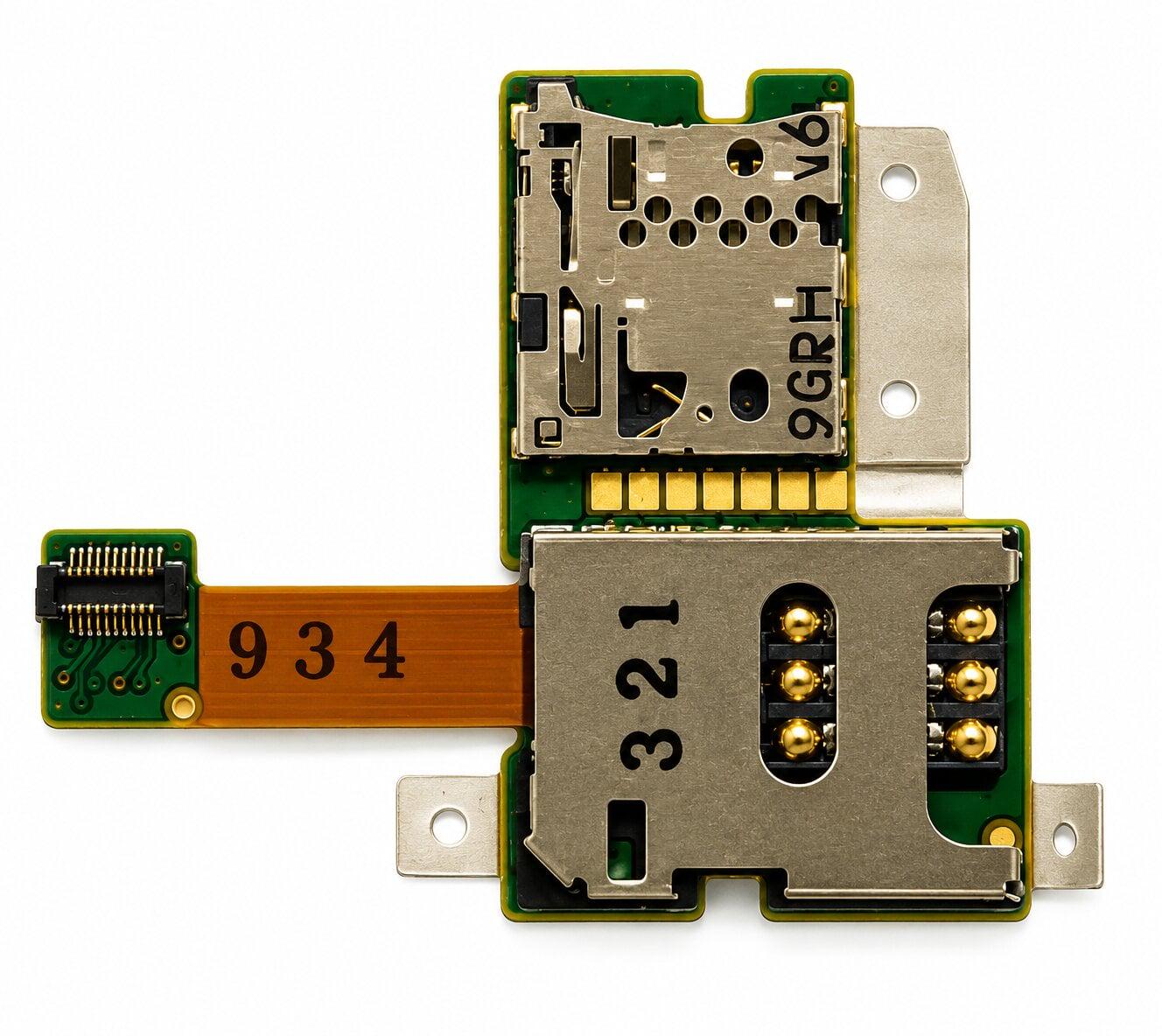Коннектор SIM-карты для Nokia E51 (000019047)