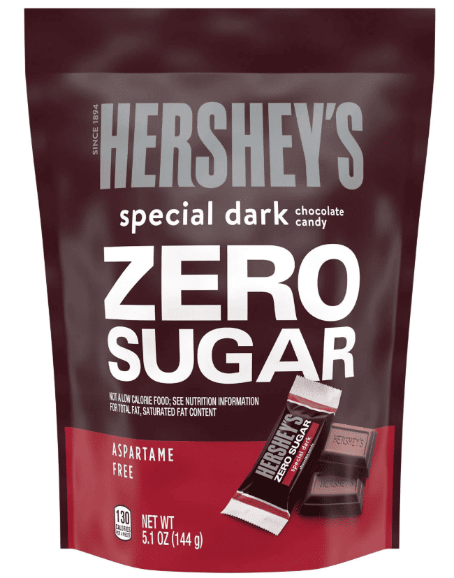 Конфеты шоколадные Hershey's Special Dark Zero Sugar 144 г (2902836191)