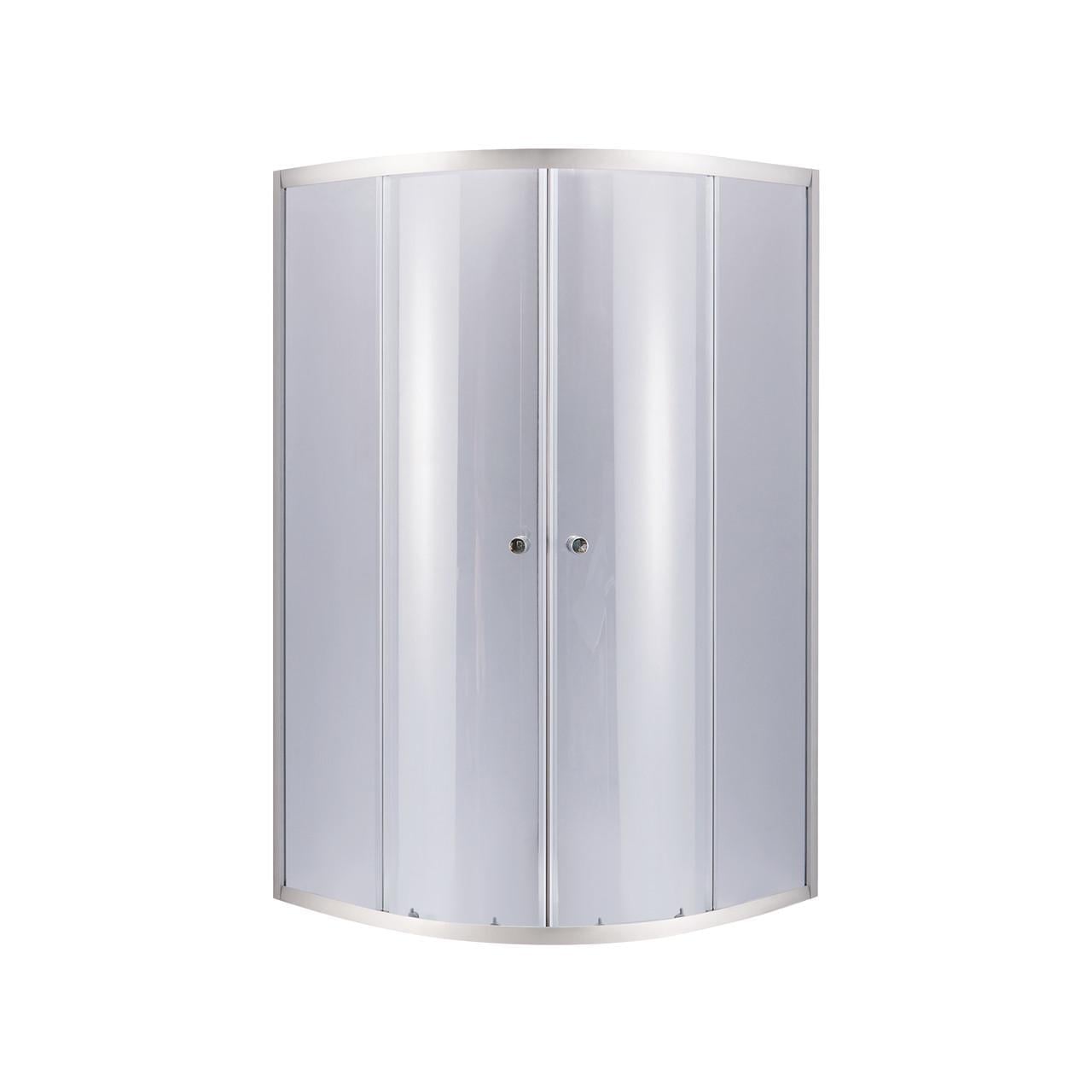 Душевая кабина Lidz Latwa SC80x80.SAT.MID.GR стекло тонированное 4 мм без поддона (3137793068)