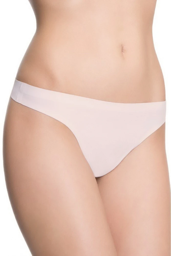 Труси стрінги жіночі Julimex STRING безшовні з низькою посадкою L Бежевий (2225525434)