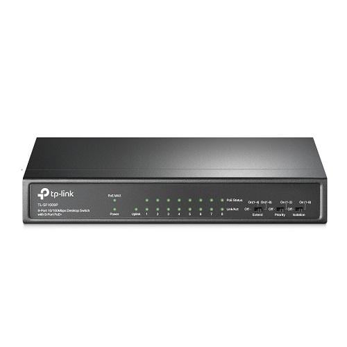 Комутатор TP-Link TL-SF1009P некерований 9 port 10/100M PoE (558251)