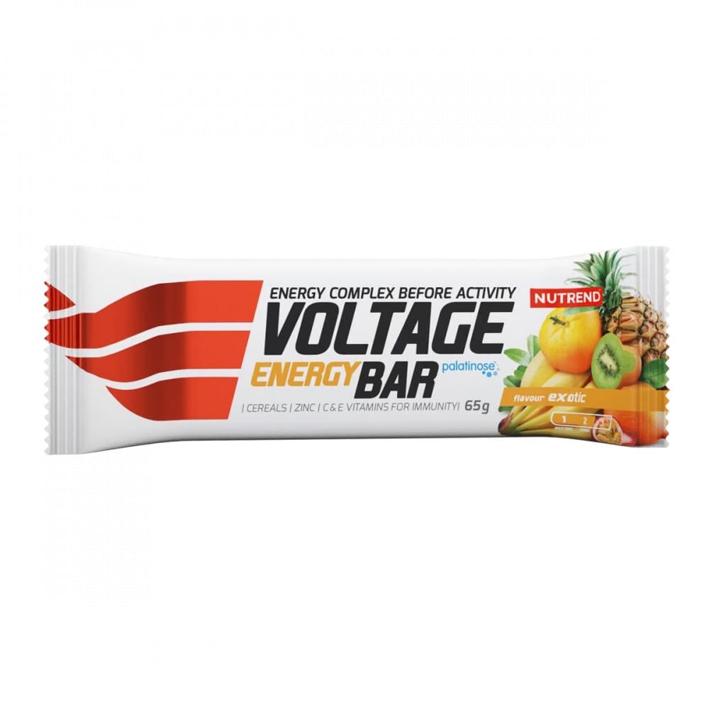 Энергетический батончик NUTREND Voltage Energy Bar Экзотические фрукты 65 г
