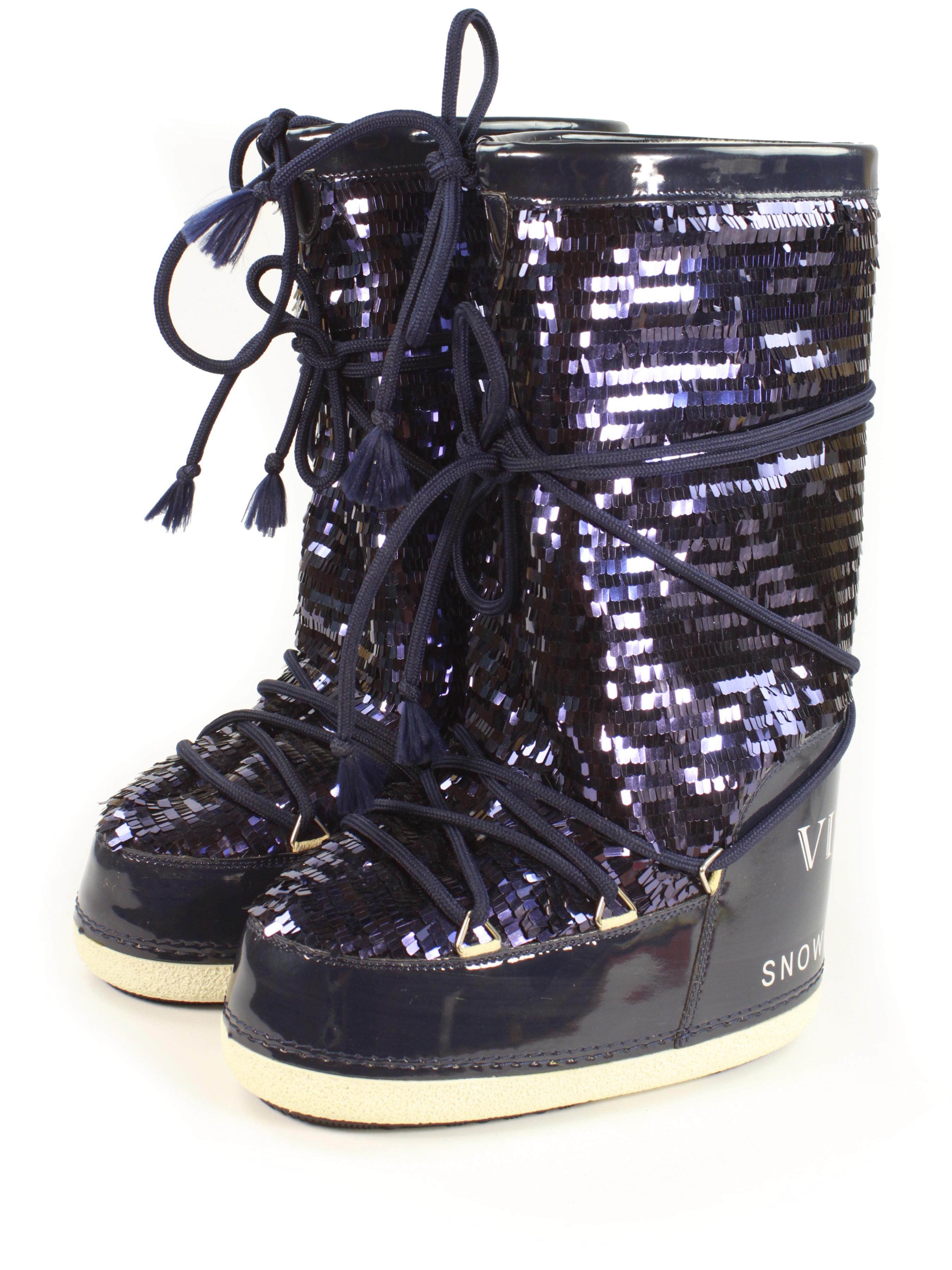 Снегоходы женские It-girl р. 36 Dark-blue (MB19028)