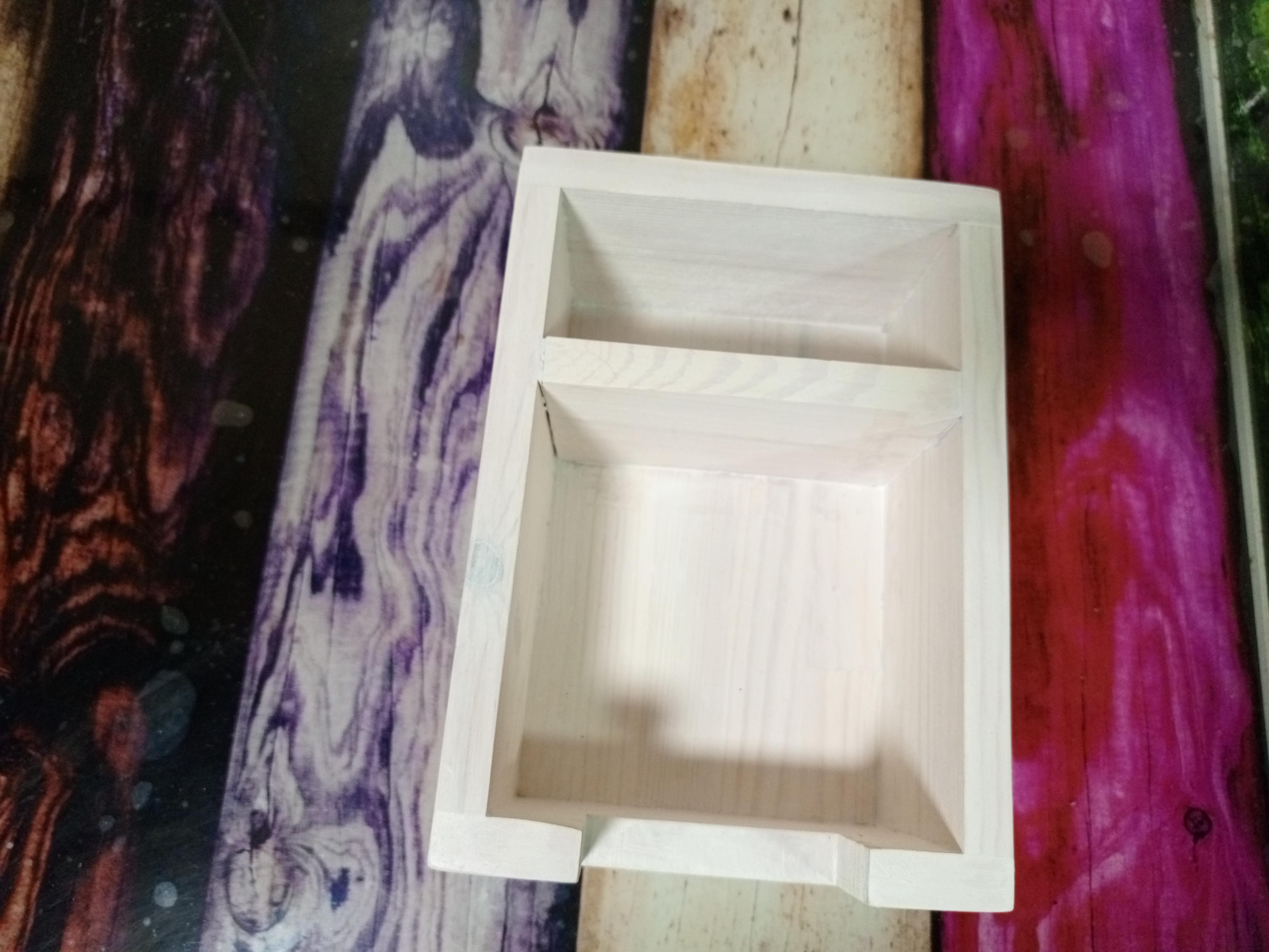 Органайзер-подставка настольный деревянный Белый (мт002) - фото 4 Органайзер-подставка настольный деревянный Белый (мт002) - фото 4