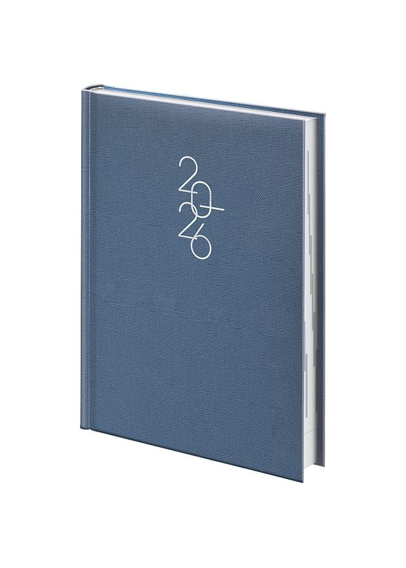 Дневник Brunnen А5 2026 Стандарт Linesse Синий (73-795 69836)