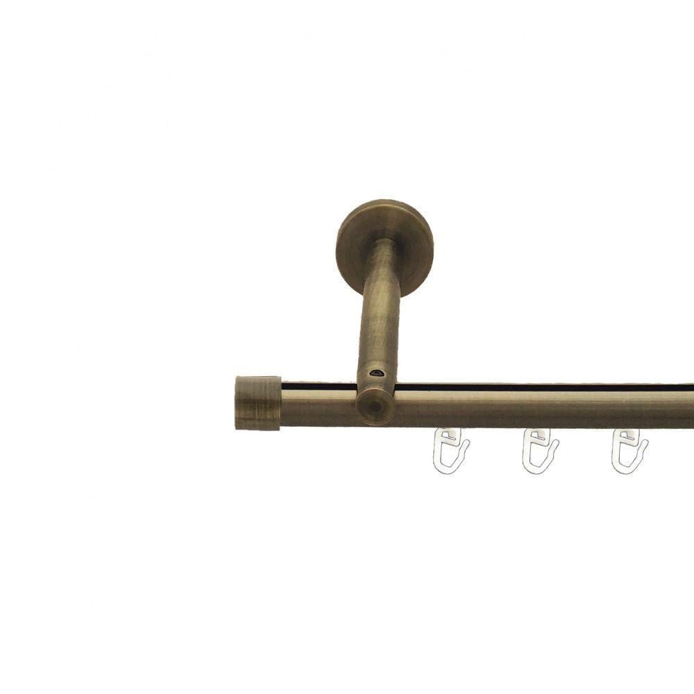 Карниз Orvit Заглушка однорядный профильный 16 мм 400 см Антик (7217996)