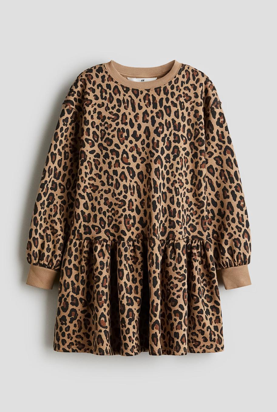 Сукня дитяча тепла для дівчинки H&M 92 см Бежевий (25121104A)
