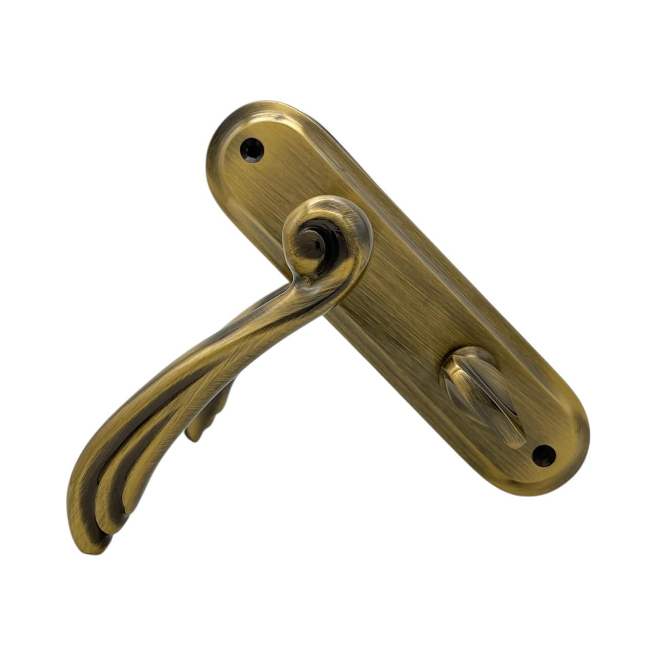 Дверные ручки межкомнатные Ozcanlar Tuna Kol WC 62 мм Antik (360025)