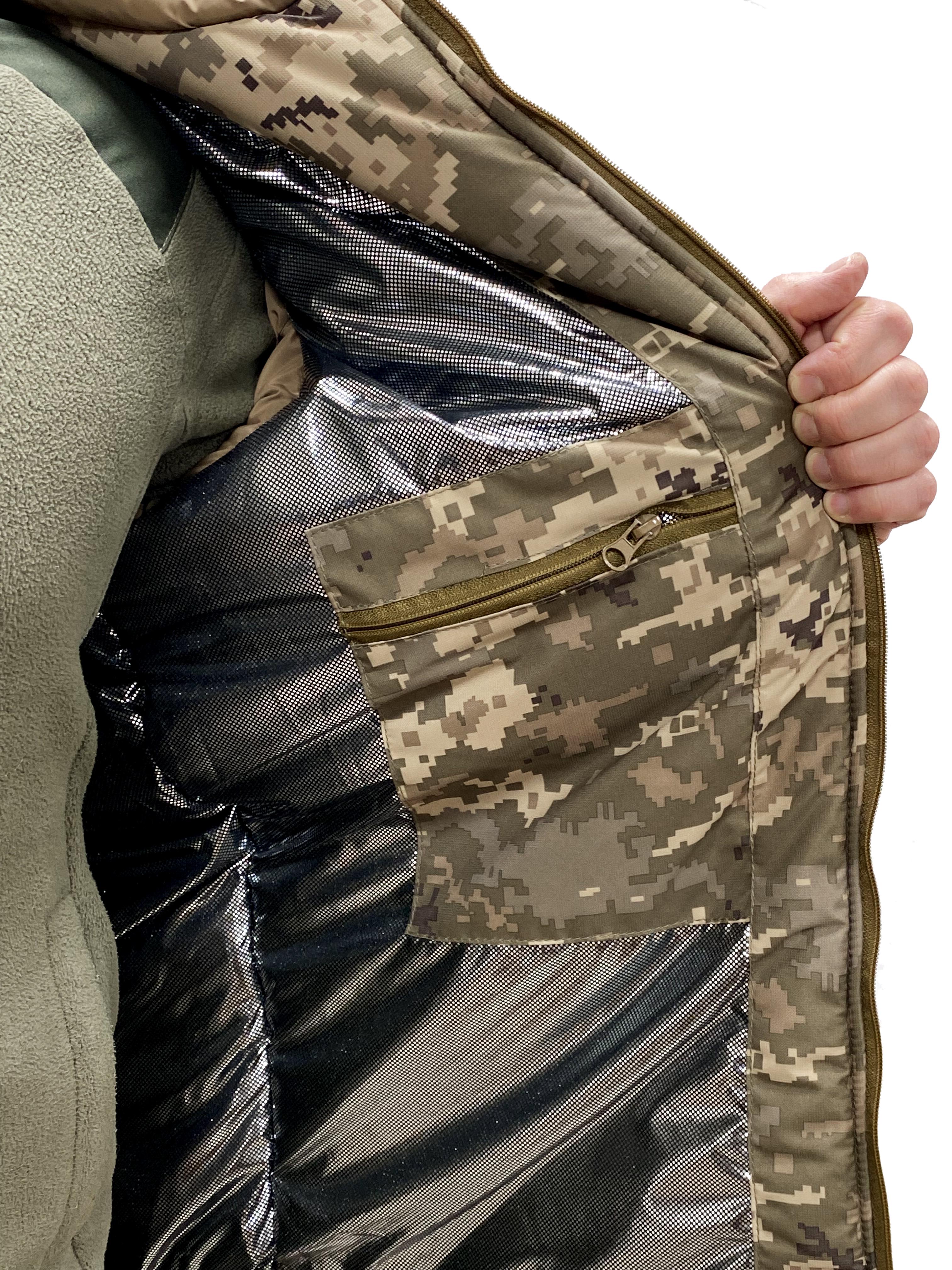 Куртка зимняя omni-heat р. 48/50 Пиксель (040282) - фото 7