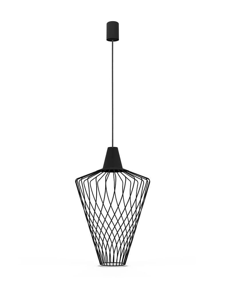 Подвесной светильник Nowodvorski 8856 Wave L E27 25W IP20 Черный (28689124)