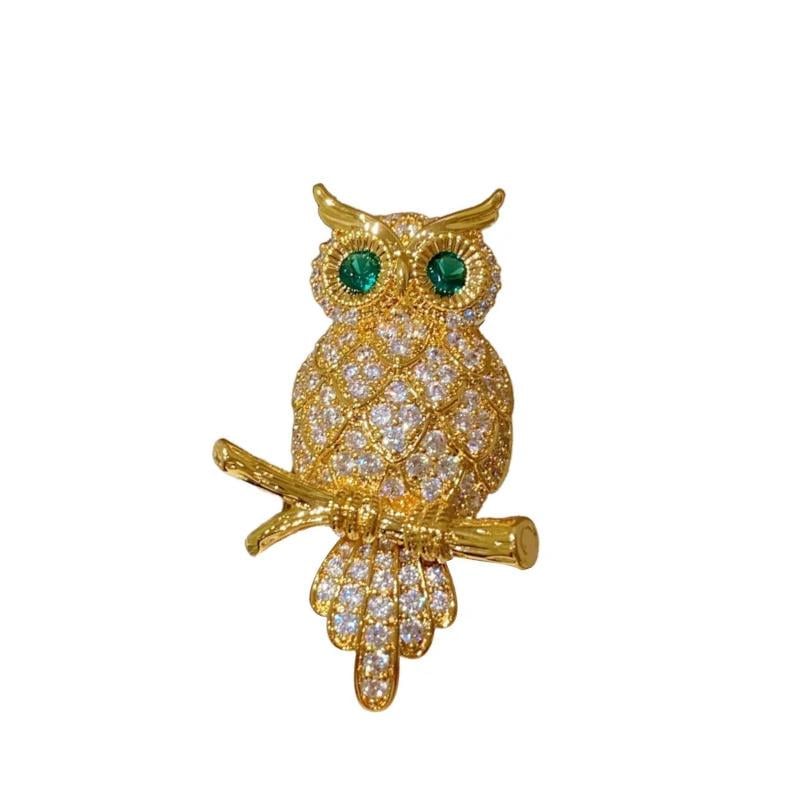 Брошка Сова 44x29 мм (494693413)