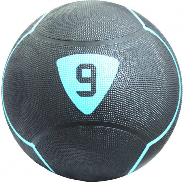 Медбол LivePro Solid Medicine Ball LP8110-9 9 кг Чорний