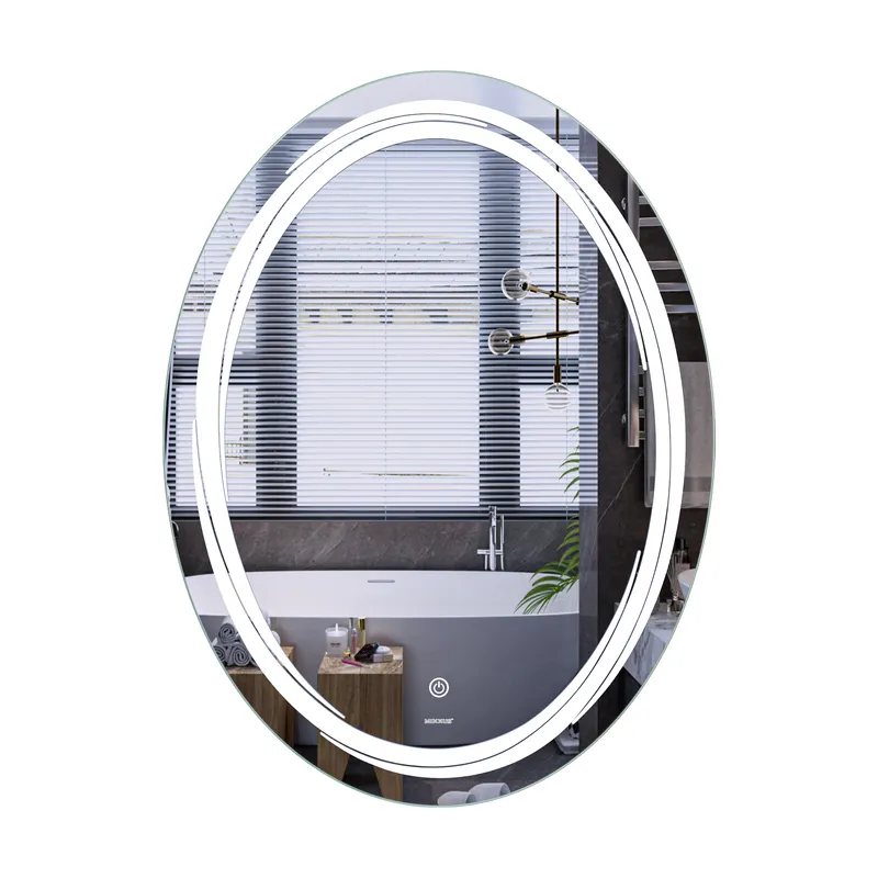 Дзеркало MIXXUS Premium WAVE MV04-60x80 LED Touch/Anti-fog з димером 3-6,5kK (MP6636)