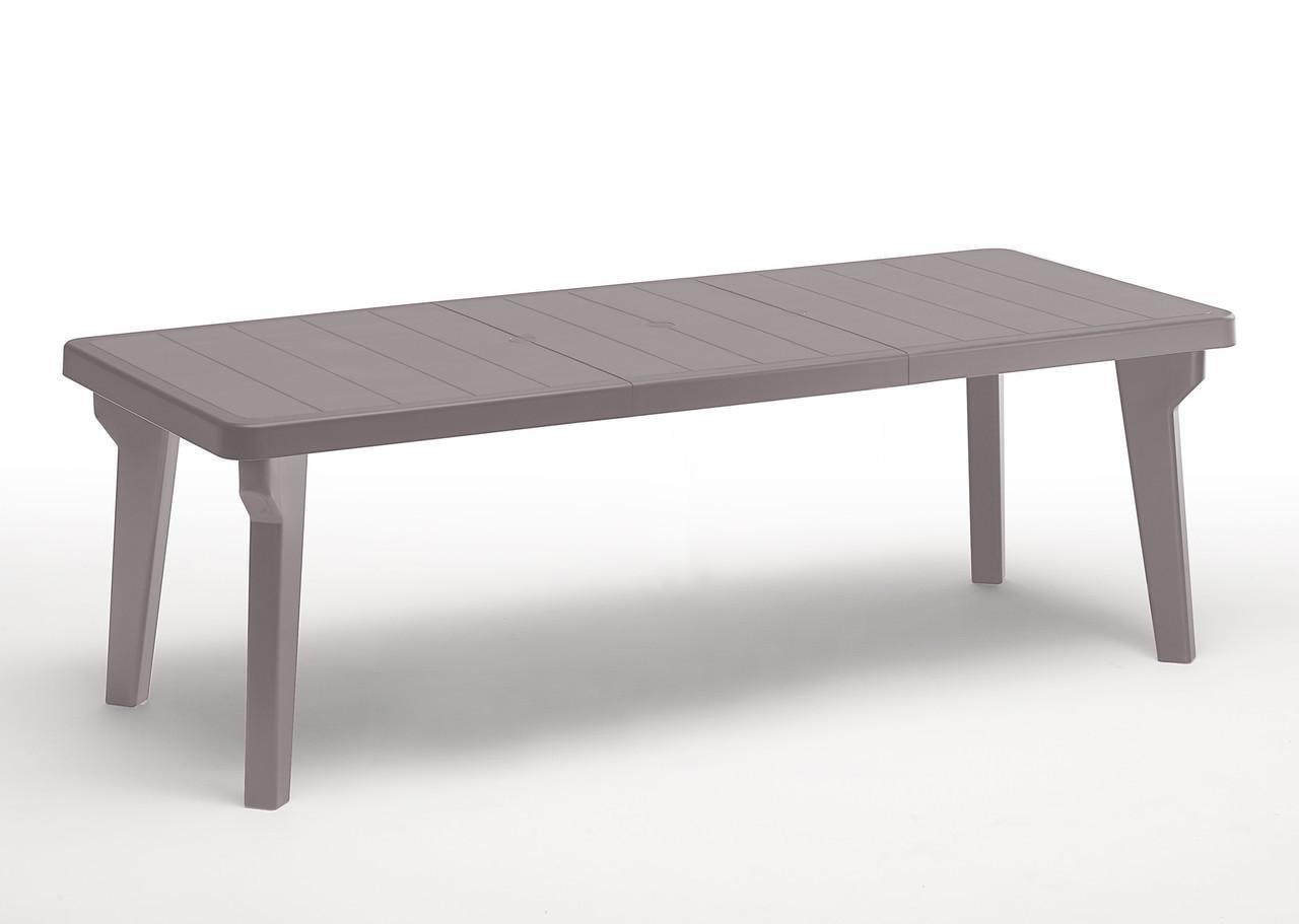 Стол садовый раздвижной Bica Bergen 160/220х90х74 см Серо-бежевый (CNT00012530)