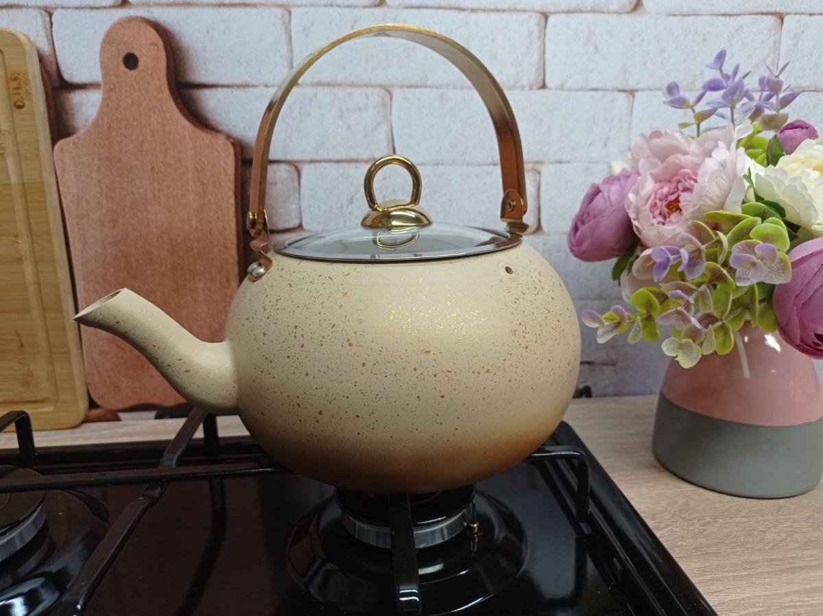 Чайник OMS Collection 8212-L 2 л Cream (85995) - фото 4 Чайник OMS Collection 8212-L 2 л Cream (85995) - фото 4