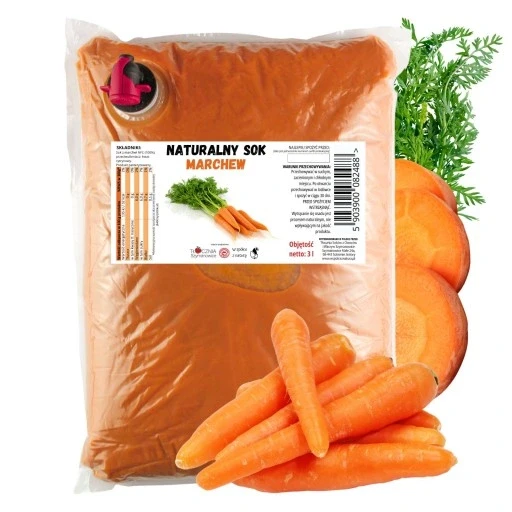 Сік з моркви NFC 100% натуральний віджатий 3 л 3 упак. (2697540080)