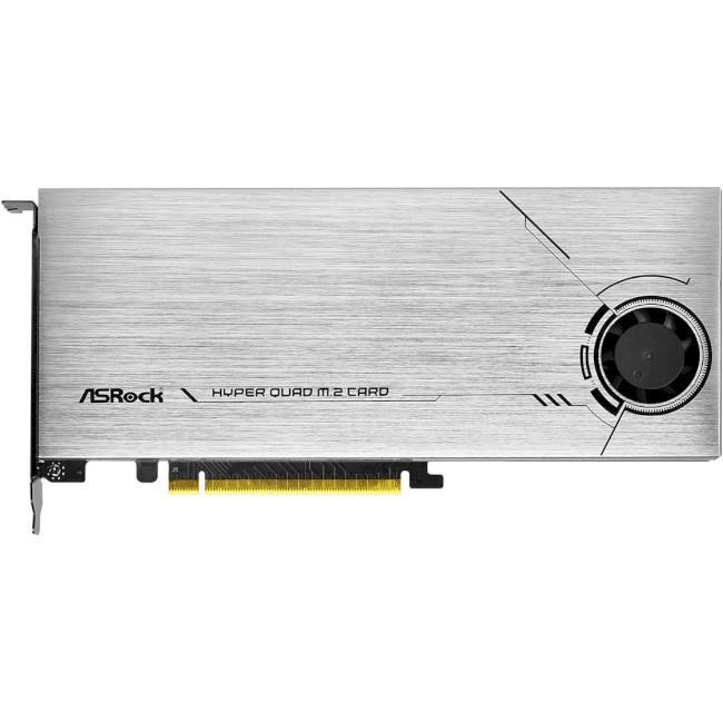Адаптер для накопителей ASRock Hyper Quad M.2 Card PCIe x16