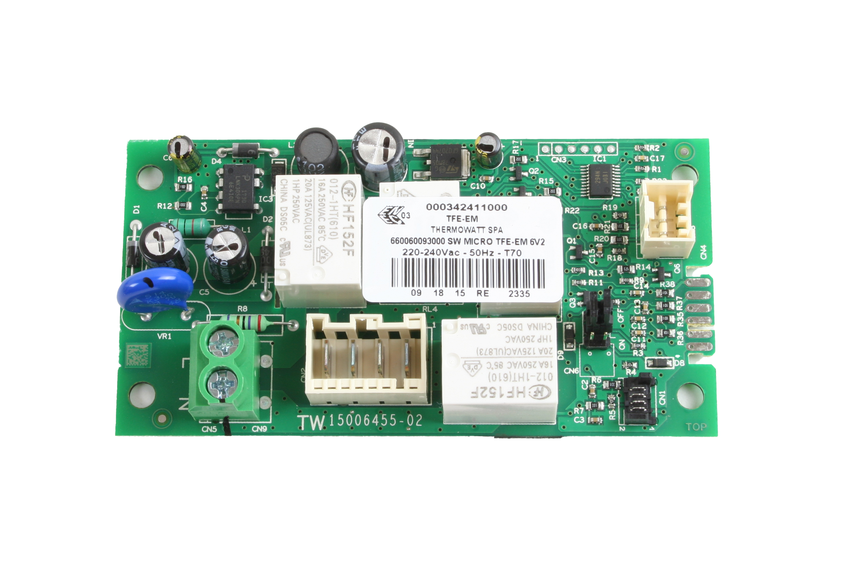 Плата силова для бойлера водонагрівача Ariston PRO ECO 18K DRY HE 65114573 Плата силова для бойлера водонагрівача Ariston PRO ECO 18K DRY HE 65114573