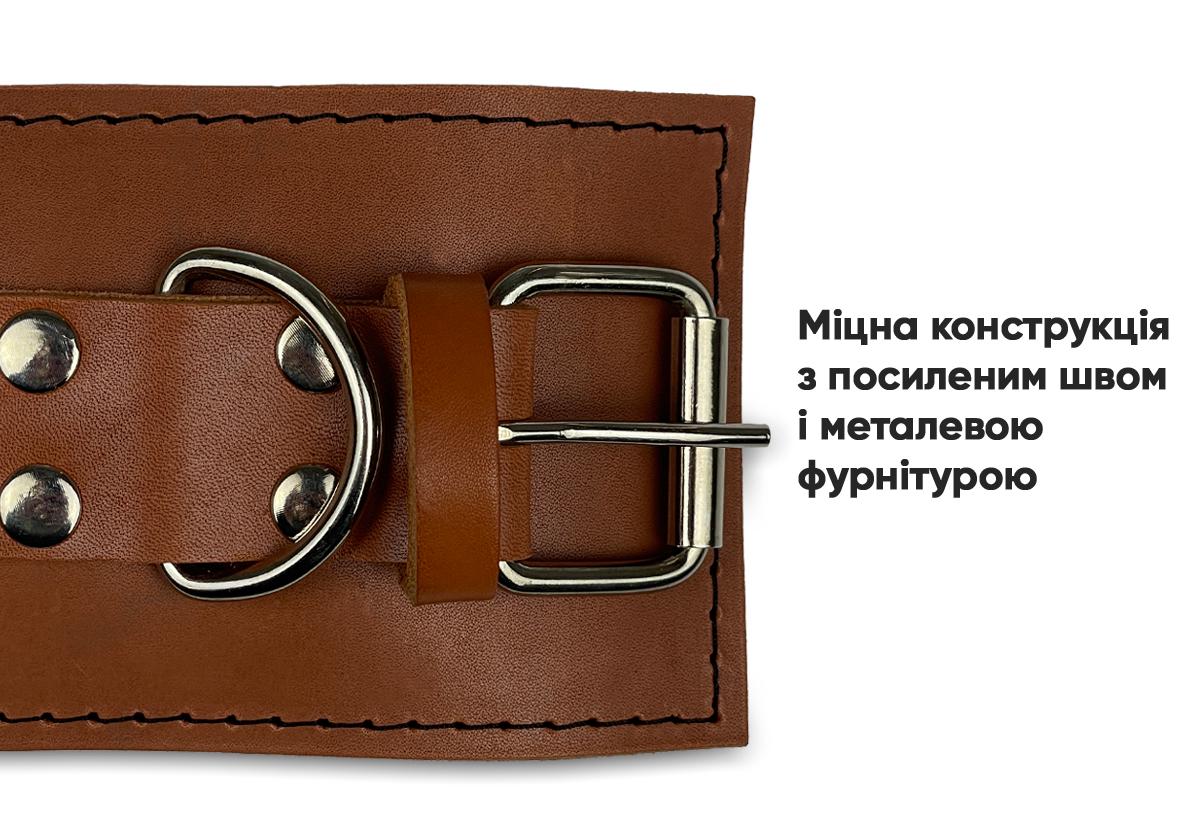 Манжета для тяги-тренажере F10 Коричневый (EF-F10K-BR) - фото 4 Манжета для тяги-тренажере F10 Коричневый (EF-F10K-BR) - фото 4