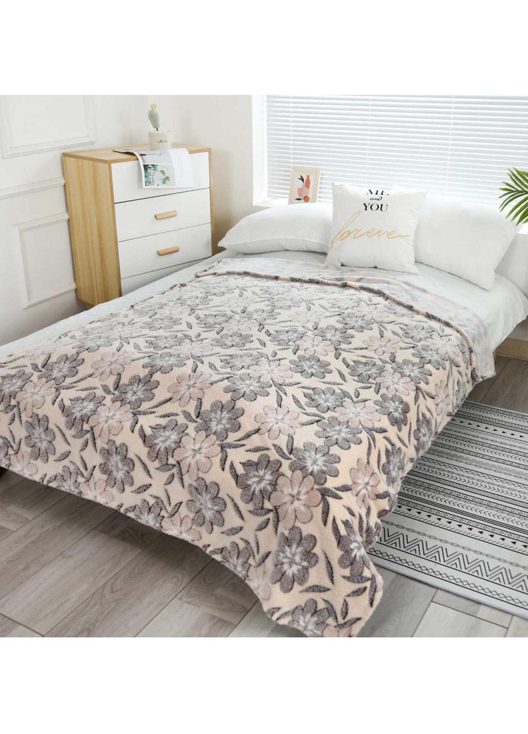 Покрывало велюровое с рисунком 200х180 см (103320-6)