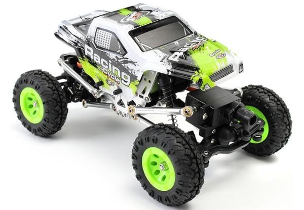 Внедорожник на р/у Wltoys 24438-B 1:24 Metakoo Black/Green - фото 9