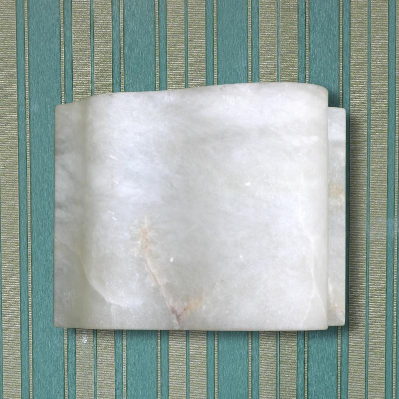 Бра настенное накладное Brille 9918 W white минимализм под камень