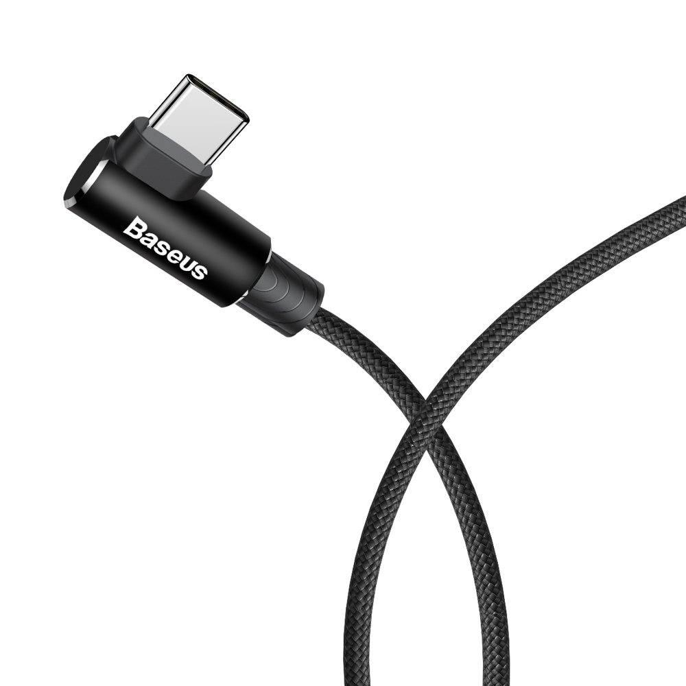 Кабель зарядки Baseus MVP Elbow Type USB for IP 2A 1 м Black (10707311) - фото 7