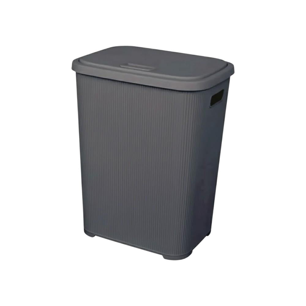 Кошик для білизни Elif Plastik з кришкою 67 л (UN322)