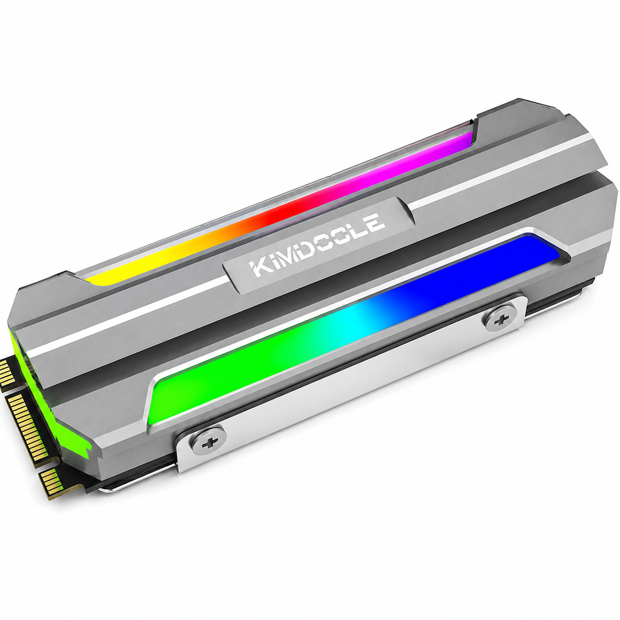 Радиатор Kimdoole для М2 2280 с подсветкой ARGB (1012-307-00)