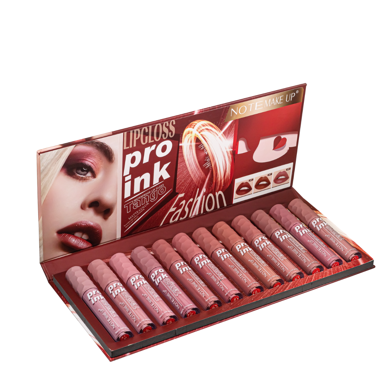 Набор матовых блесков Note Make Up 12 шт. (23940245) Набор матовых блесков Note Make Up 12 шт. (23940245)