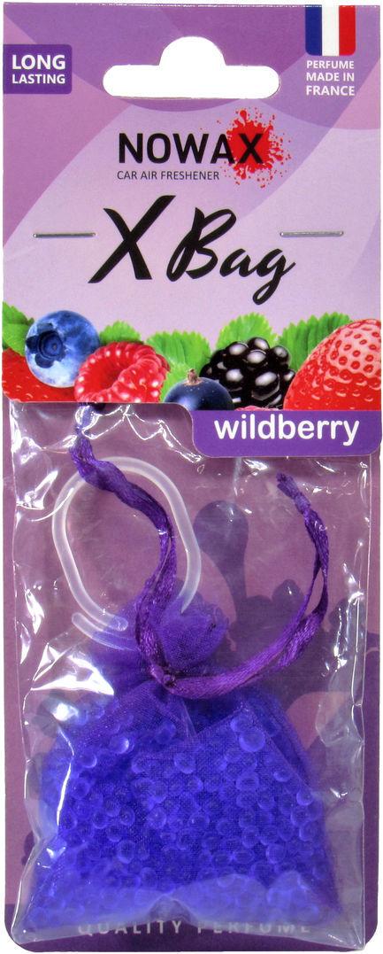 Ароматизатор для авто Nowax X Bag Wildberry на зеркало ароматизированные гранулы (0303349)