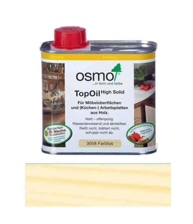 Масло для мебели и столешниц Osmo Top Oil 3058 Мат