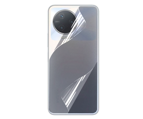 Пленка гидрогелевая противоударная Hydrogel Film для Infinix Note 12 Pro 4G на заднюю панель Transparent (PL-2950)