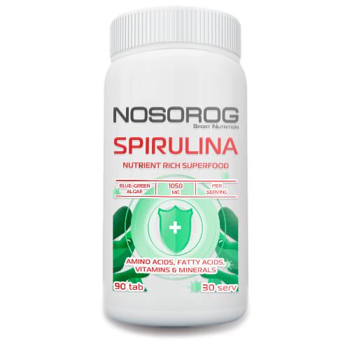 Натуральна добавка Nosorog Spirulina 90 таб. (9286)