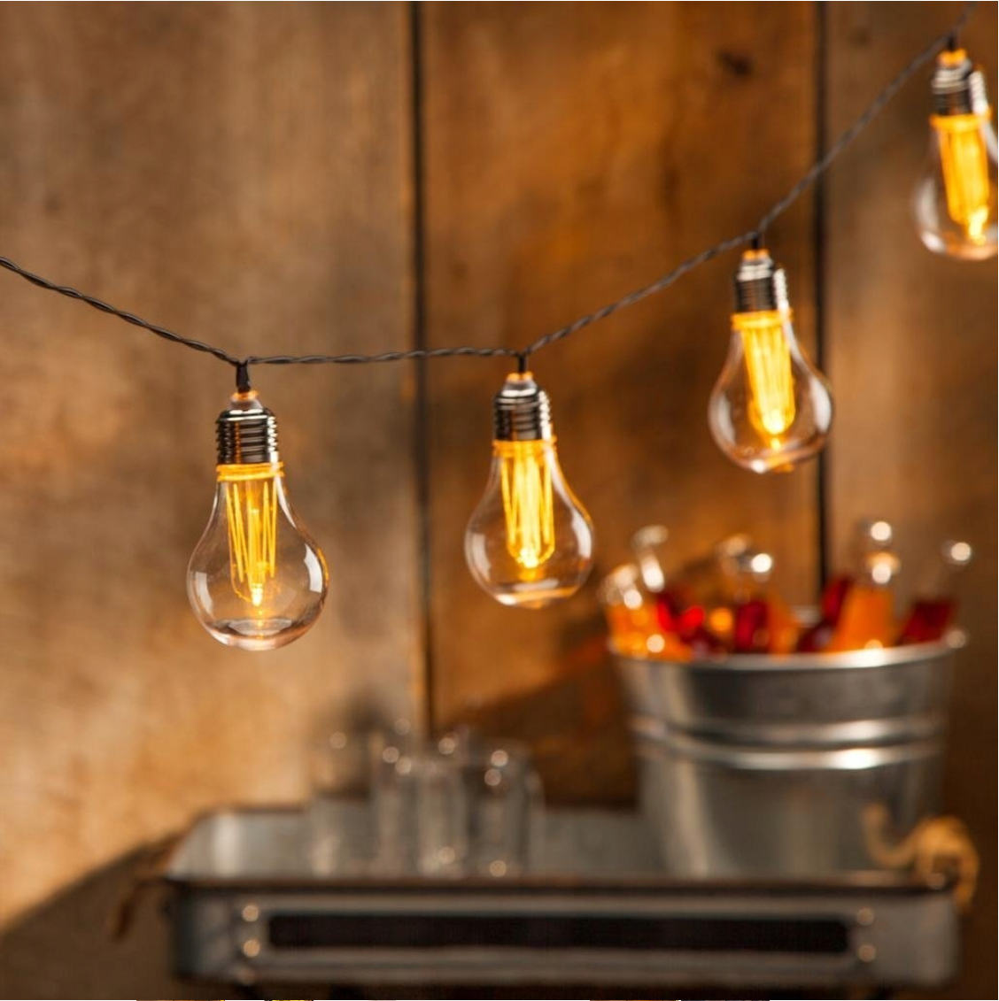 Гирлянда солнечная для сада GardenLine SOL3606 10 LED теплый белый 3,8 м (1210) - фото 7 Гирлянда солнечная для сада GardenLine SOL3606 10 LED теплый белый 3,8 м (1210) - фото 7