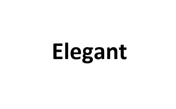 Elegant Elegant
